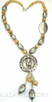 Indian ethnic necklace - click here for large view